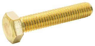 HEX HEAD SCREW, BRASS, M6, PK100 M630HHBRSCS100-