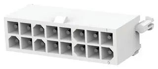 CONN, HEADER, 16POS, 2ROW, 4.14MM, TH 1-794068-0