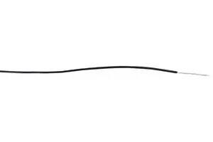 HOOK-UP WIRE, 26AWG, BLACK, 100M M16878/5 BDE-0