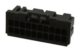 RCPT HOUSING, 20POS, GF POLYESTER, BLACK 1-1827864-0