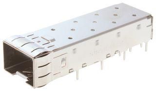 CAGES PLUGGABLE, SFP+, 1 X 1PORT, THT 74754-0103