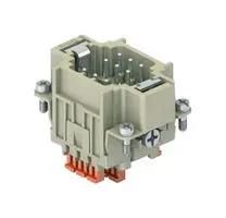 HEAVY DUTY INSERT, PLUG, 9POS, 26-14AWG CDSHM09