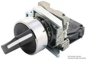 SELECTOR SWITCH, 1-POLE, 6A, 120VAC XB4BD41