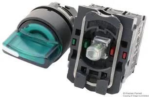 SELECTOR SWITCH, 2-POLE, 6A, 120VAC XB5AD25