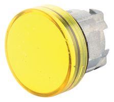 SWITCH HEAD, YELLOW PILOT LIGHT, PB SW ZB4BV083