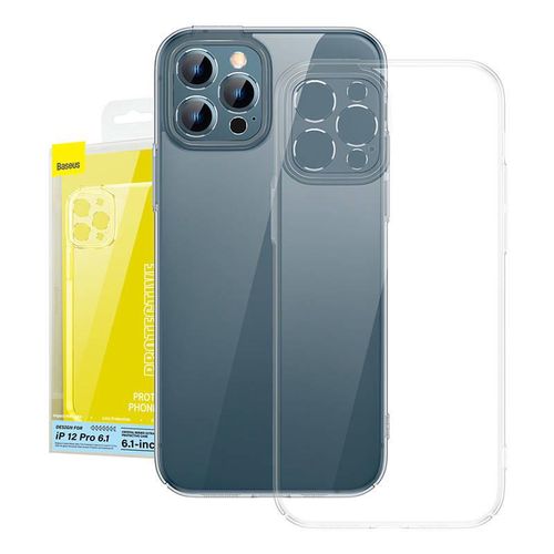 Baseus Crystal Transparent Case and Tempered Glass set for iPhone 12 Pro, Baseus ARJB020102