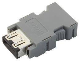 CONNECTOR, I/O, PLUG, 10POS, SOLDER 54599-1019