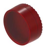 ROUND LENS, RED, PLASTIC 704.611.2