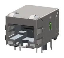 RJ45 CONNECTOR, JACK, 8P8C, 1PORT, TH 93626-3006