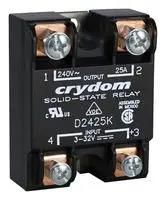 SOLID STATE RELAY, 24-280VAC, 25A, PANEL D2425K