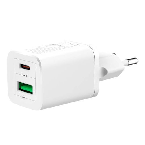 Mini Wall Charger XO HN238A 30W, PD (white), XO HN238A