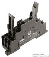 RELAY SOCKET, DIN RAIL, 10PIN, SCREW SF1V-4-07L