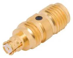 RF COAX ADAPTER, SMP-SMA JACK, 50 OHM 1112-4018