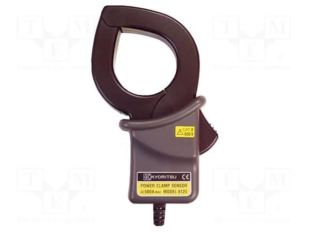 AC current clamp adapter; Øcable: 40mm; I AC: 500A KYORITSU KEW8125