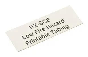 HEAT SHRINK MARKER, 9.5MM, WHITE HX-SCE-1K-9.5-50-9