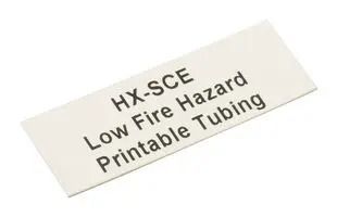 HEAT SHRINK MARKER, 4.8MM, WHITE, PK1000 HX-SCE-1K-4.8-50-9