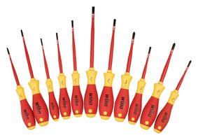 INSULATED SLIMLINE SCREWDRIVER SET, 11PC 32198