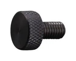 PLAIN THUMB SCREW, SS, M5 x 0.8 , 9 MM M3478-SS