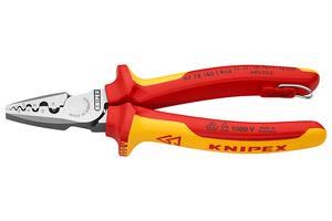 CRIMPING PLIER, HAND, 0.25-16MM2 SLEEVE 97 78 180 T