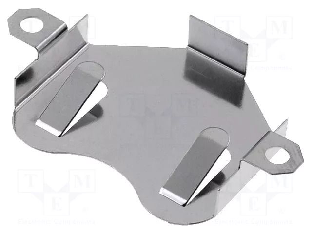 Holder; CR2450,DL2450; SMD; H: 5.8mm; Ø: 24mm KEYSTONE KEYS3008