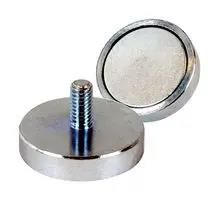 SHALLOW POT MAGNET, NEODYMIUM, 13X4.5MM E1051/NEO