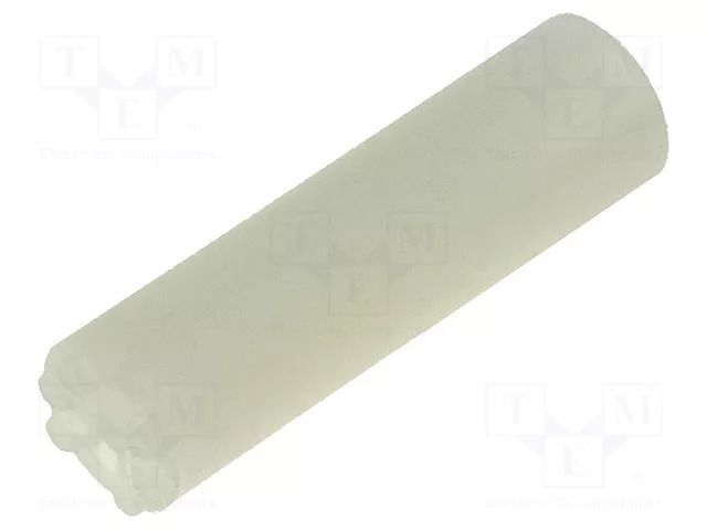 Spacer sleeve; LED; Øout: 5mm; ØLED: 3mm; L: 12.2mm; natural; UL94V-2 KEYSTONE KEYS7372