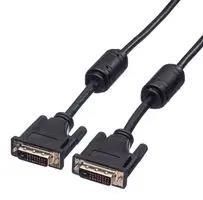 AUDIO CABLE, DVI-D PLUG, 2M, BLACK 11.04.5525