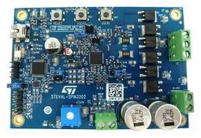 EVAL BOARD, 3-PHASE BLDC DRIVER STEVAL-SPIN3202