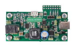 EVAL BOARD, USB PWR DELIVERY CONTROLLER STEVAL-ISC004V1