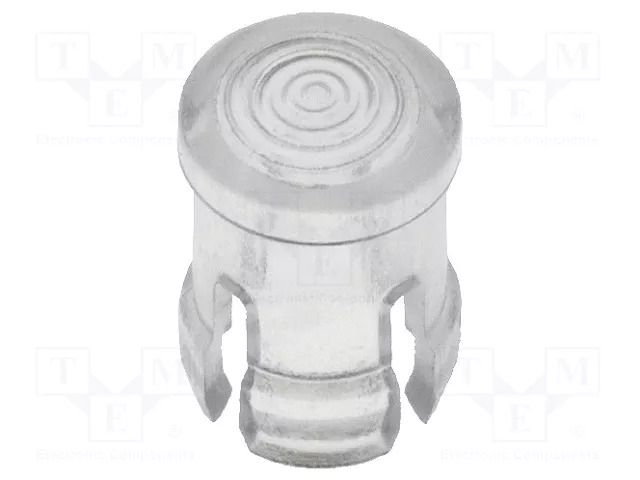 LED lens; round; transparent; lowprofile; 3mm KEYSTONE KEYS8659
