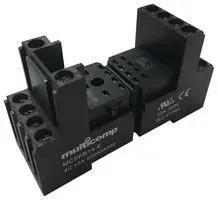 RELAY SOCKET, 300V, 10A, DIN RAIL MCSKB14-E