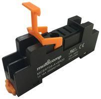 RELAY SOCKET, 300V, 16A, DIN RAIL MCSRT05-A +SR20