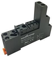 RELAY SOCKET, 300V, 10A, DIN RAIL MCSRU08-E