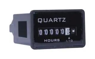 HOUR METER, 10-80VDC, RECTANGULAR BEZEL LD11F1