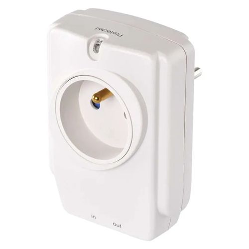 Surge Protector 918J, single socket, white, EMOS P53893 8595025362988