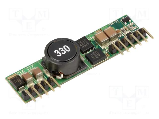 Converter: DC/DC; 30W; Uin: 20÷53VDC; Uout: 15VDC; Iout: 2A; SIP; THT MEAN WELL NID30S24-15