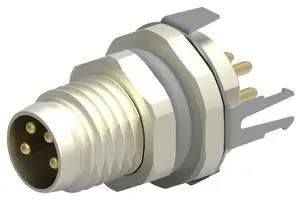SENSOR CONNECTOR, M8, PLUG, 4POS, PANEL T4040034041-000