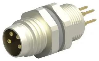 SENSOR CONNECTOR, M8, PLUG, 4POS, PANEL T4042014041-000