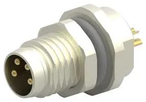 SENSOR CONNECTOR, M8, PLUG, 4POS, PANEL T4030014041-000