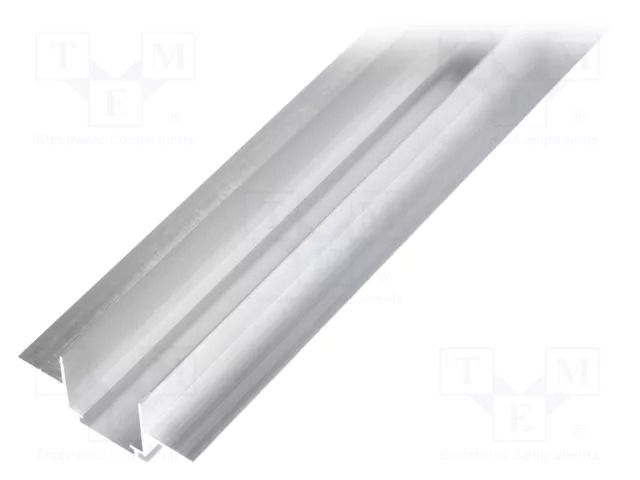Profiles for LED modules; L: 1m; TEKNIK; aluminium; recessed OPTOFLASH OF-PROFTEKNIK