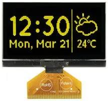 DISPLAY, OLED GRAPHIC, TAB, 128X64PIXELS MCOT128064E1V-YM