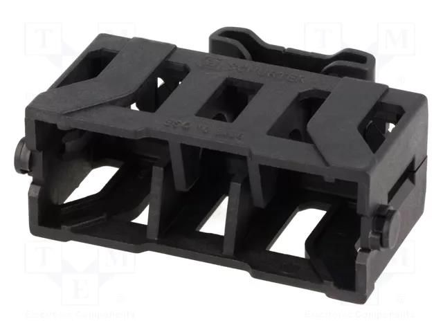 Cover; push-in; 10.3x38mm; -40÷85°C; 32A; thermoplastic; UL94V-0 SCHURTER 0853.1250