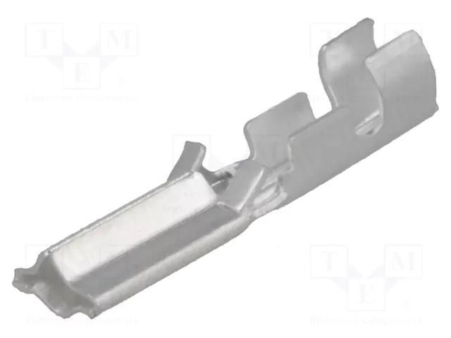 Tip: socket for solder pin; crimped; for cable; silver plated VOGT 1361.61