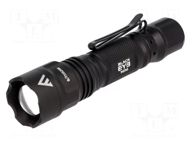 Torch: LED; 2h; 115lm; BLACK EYE MACTRONIC MX512L
