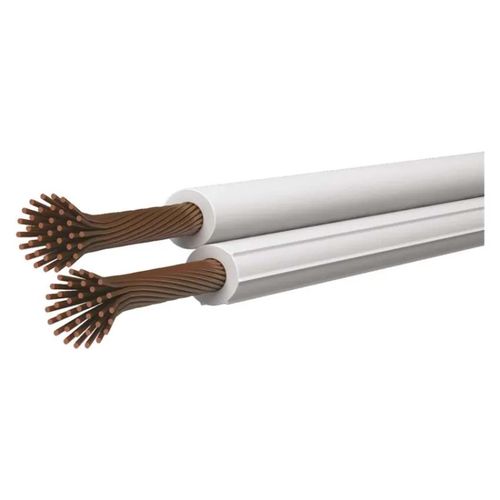 Unshielded twisted pair cable 2×0.50mm white, 100m, EMOS S8251 8595025309198