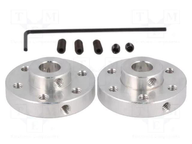 Bracket wheel; Kit: adapter,allen wrench,mounting screws; 2pcs. POLOLU POLOLU-1083