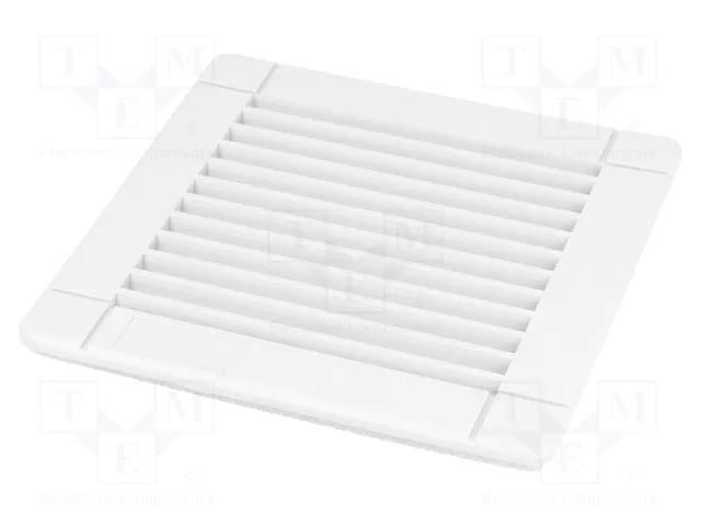 Guard; Cutout: 92x92mm; D: 12mm; IP54; Mounting: snap fastener Alfa Electric ALFAA000BPB