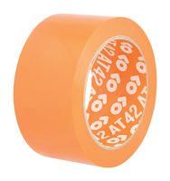 PROTECTIVE FILM TAPE, PVC, 33M X 50MM AT42 ORANGE 33M X 50MM