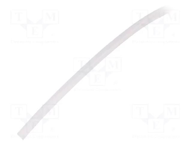 Insulating tube; silicone; transparent; -50÷200°C; Øint: 4mm CYG/KTG CB-SRT-4.0-200M