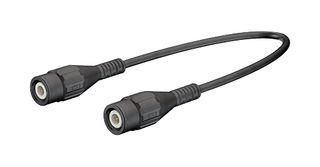 TEST LEAD, BNC PLUG-BNC PLUG, 1M, BLK 67.9770-100-21